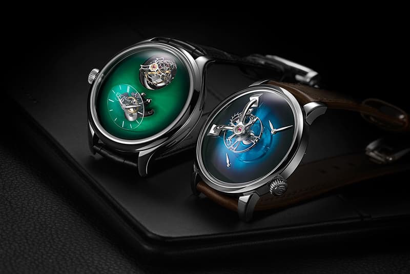 H. Moser x MB&F Endeavour Cylindrical Tourbillon, LM101 watches collaboration timepieces release date limited 1810-1205 reference legacy machine