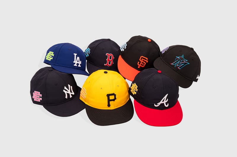 new era eric emanuel ml major league baseball yankees new york los angeles dodgers braves red sox marlins 