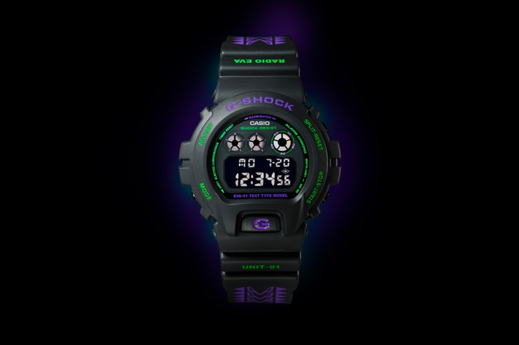 The Evangelion x Casio G-SHOCK DW-6900 Features a Familiar Color Scheme