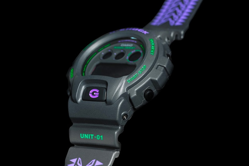 Evangelion Casio G-SHOCK DW-6900 Release Info Buy Price Black Purple