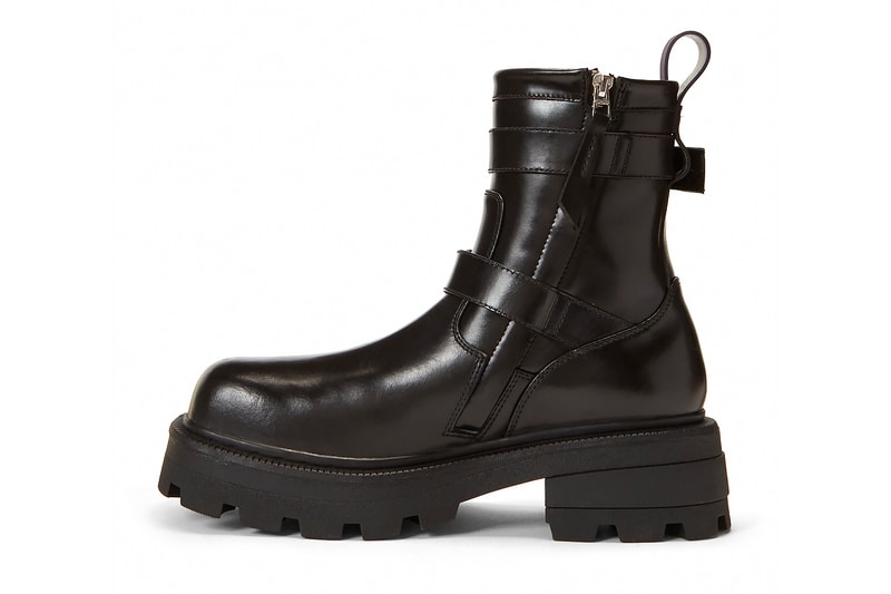 Eytys Blade Leather Boots Black menswear streetwear spring summer 2020 collection footwear 