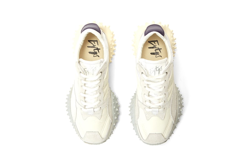 Eytys Contrast Panel Sneakers Blue White Chunky Trail Sneaker Footwear Shoes Release Information New Silhouette Technical Nylon Suede Leather 