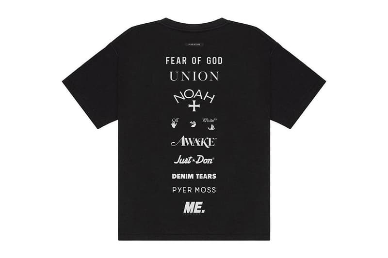 loop Indsigtsfuld Sightseeing Fear of God Gianna Floyd Fund Charity T-Shirt Info | HYPEBEAST