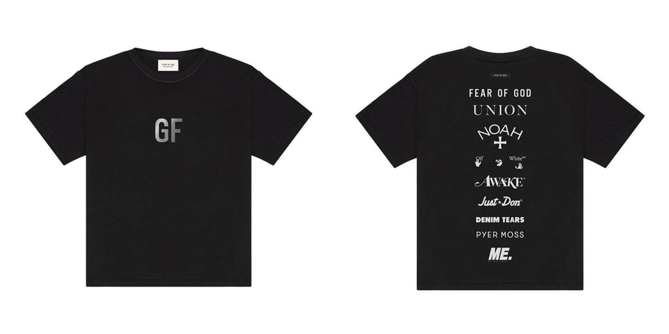Fear Of God Gianna Floyd Fund Charity T Shirt Info Hypebeast