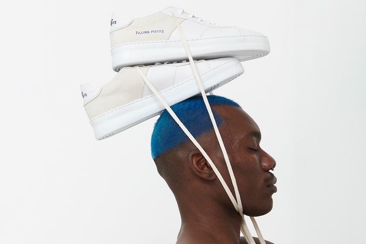 Filling Pieces Moves Towards Sustainability With Low Plain Court 683 Sneaker