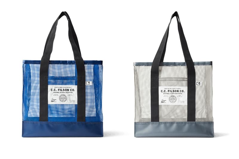 Nomar Filson Alaskan Mesh Go Bag menswear streetwear spring summer 2020 collection totes drip fisherman homer