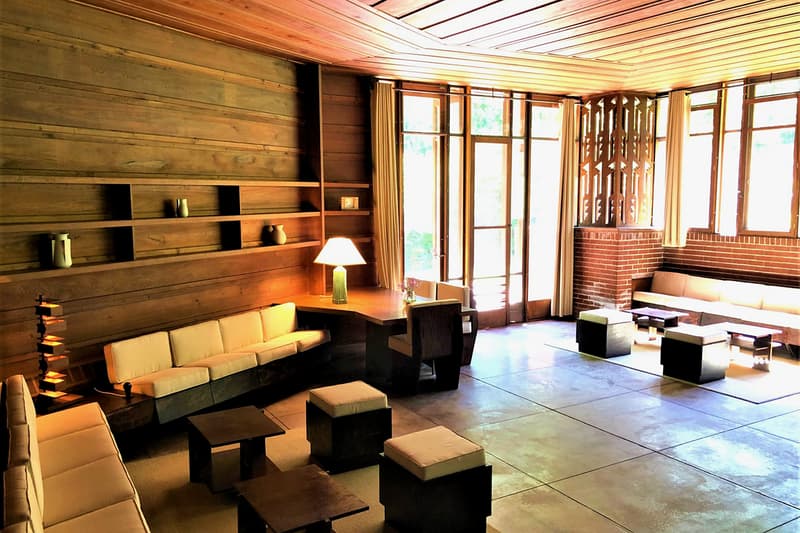 Early Frank Lloyd Wright Home Charles and Dorothy Manson House For Sale Closer Look Inside Exterior Design Architecture Usonian Building United States of America