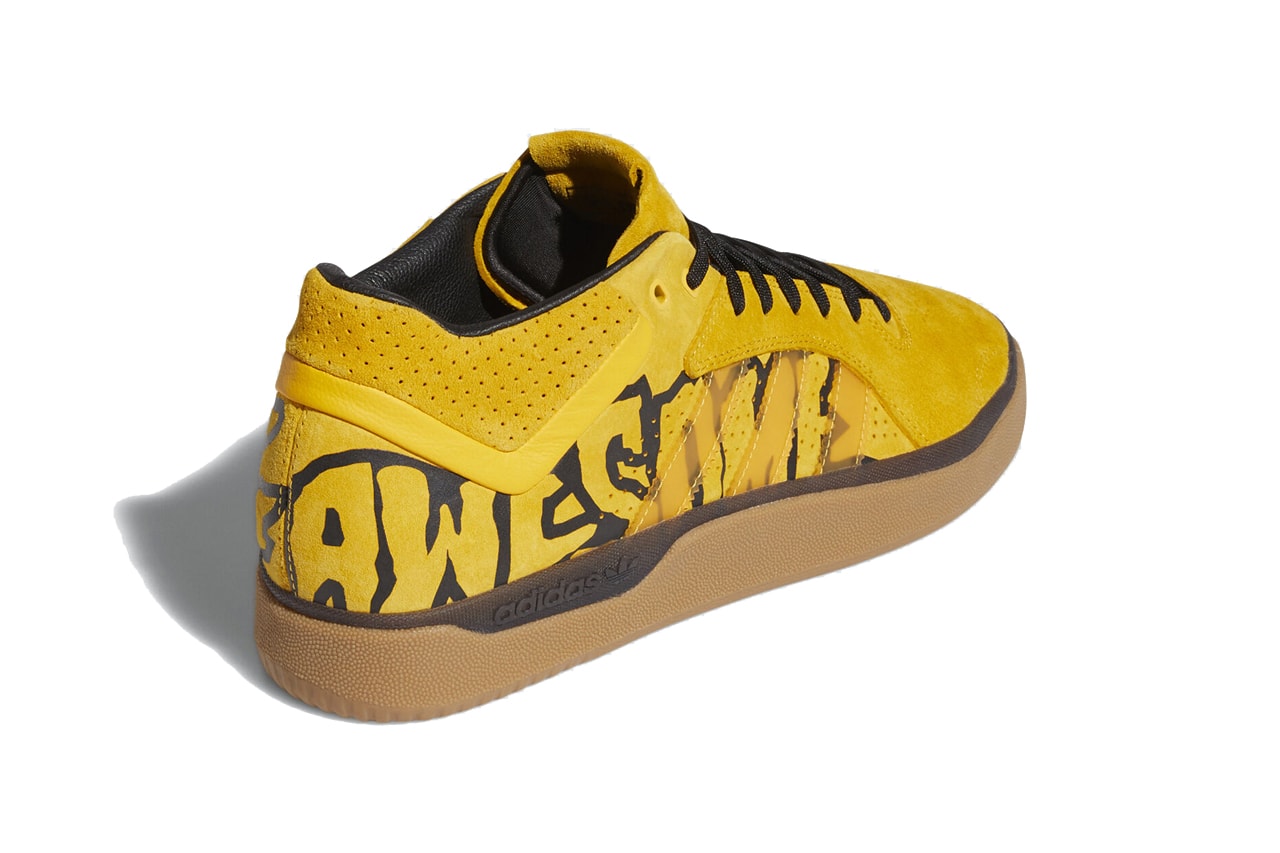 fucking awesome adidas skateboarding tyshawn jones active gold yellow core black gum FX0865 official release date info photos price store list