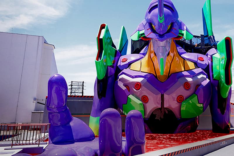 Full-Size Evangelion Statue Toei Kyoto Studio Park Photos Info Opening