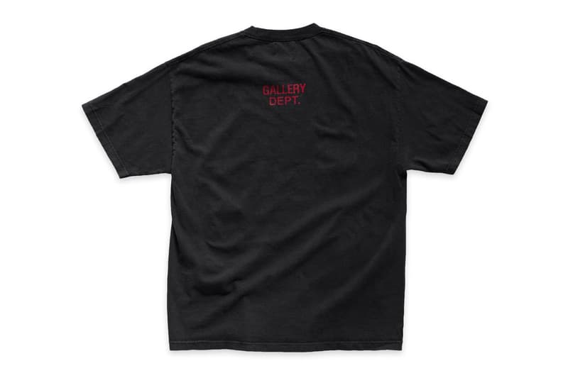 GALLERY DEPT. Stop Being Racist T-Shirt Release Info Buy Price Black White Josué Thomas