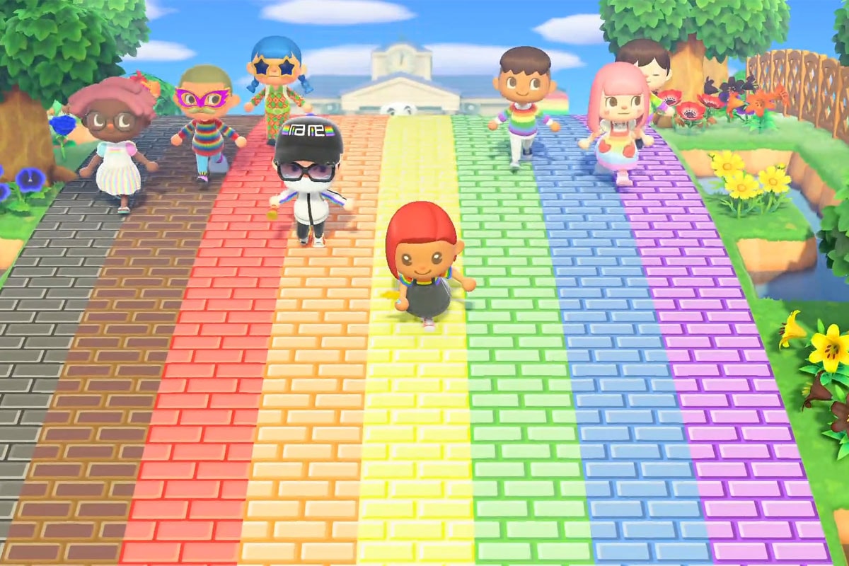 we are social global pride event animal crossing new horizons nintendo switch island celebration month june