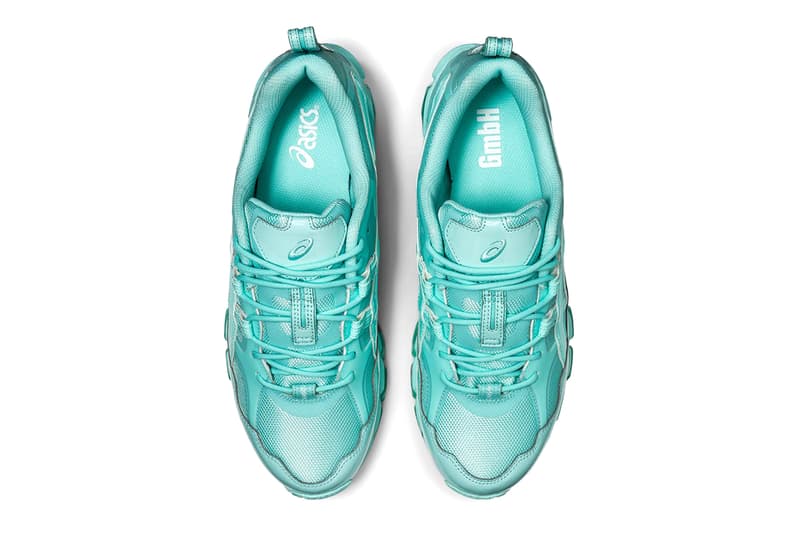gmbh asics gel nandi 360 skylight turquoise teal blue white 1021A415 100 401 official release date info photos price store list buying guide