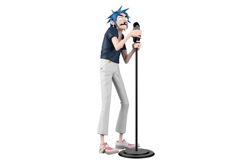 gorillaz 2d vinyl artwork superplastic release editions collectibles figures
