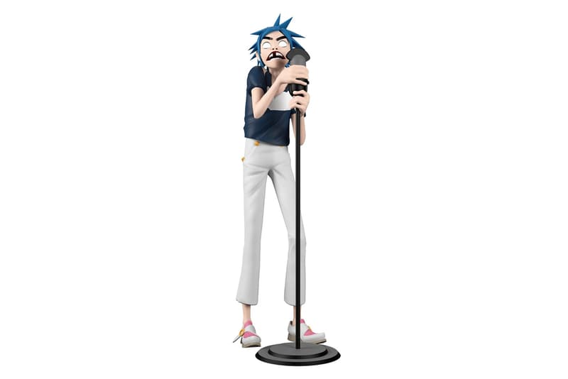 gorillaz 2d vinyl artwork superplastic release editions collectibles figures