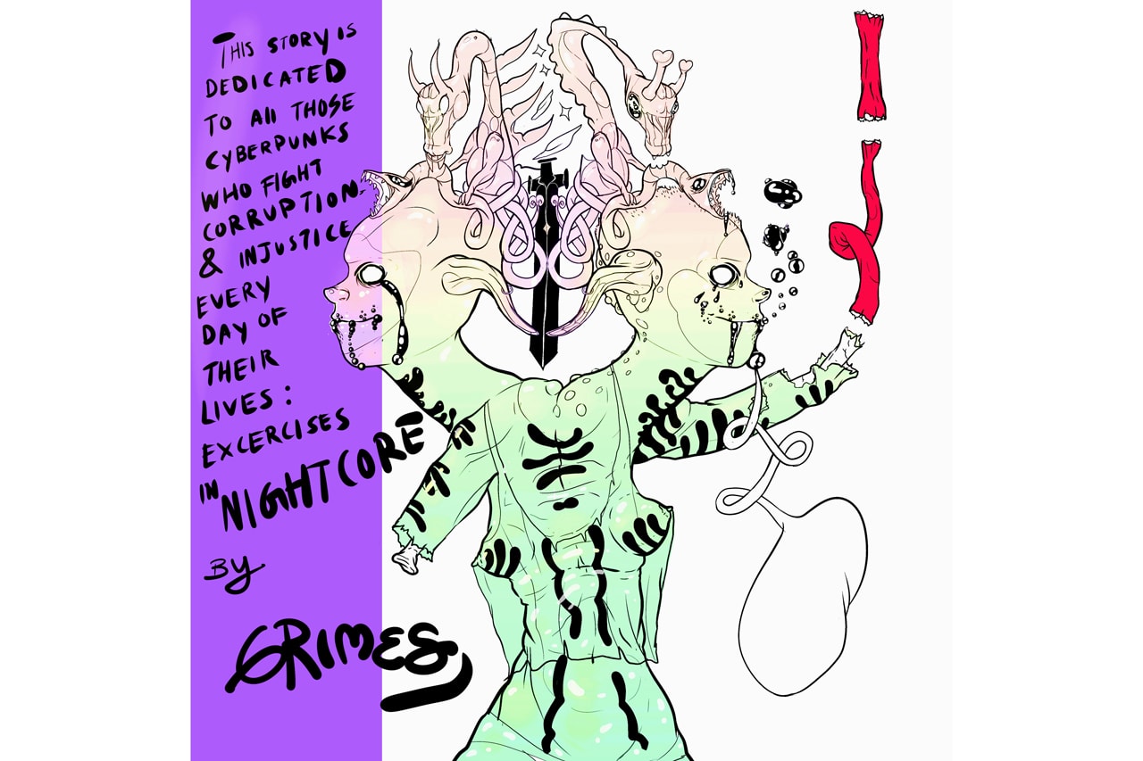 grimes selling out maccarone los angeles exhibition artworks