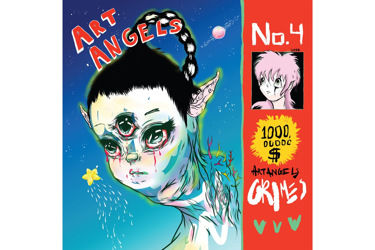 grimes selling out maccarone los angeles exhibition artworks