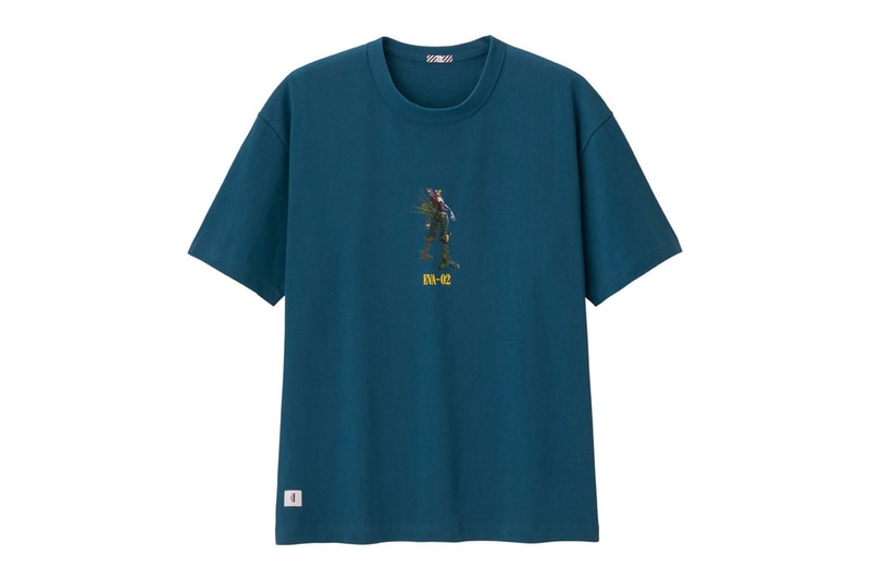 GU Evangelion Spring Summer 2020 Capsule menswear streetwear collection graphic t shirts tees angels dont run away anime animation retro vintage eva 02