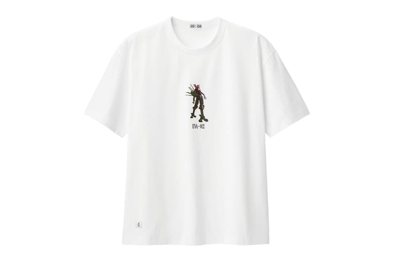 GU Evangelion Spring Summer 2020 Capsule menswear streetwear collection graphic t shirts tees angels dont run away anime animation retro vintage eva 02