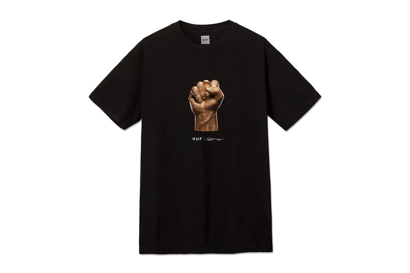 Haroshi HUF Justice T-shirt Release Skate Deck Auction Info Buy Price