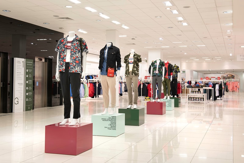 Harrods Outlet Concept Store Opening Announcement Brands Mens Womens Retail Westfield Shepherds Bush London United Kingdom Luxury Fashion Accessories Loewe Thom Browne Rick Owens Off-White