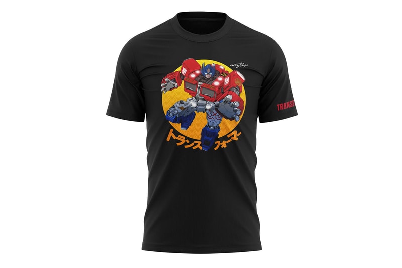 hasbro pulse japanese artist art transformers tees t shirts optimus prime megatron bumblebee fan collection
