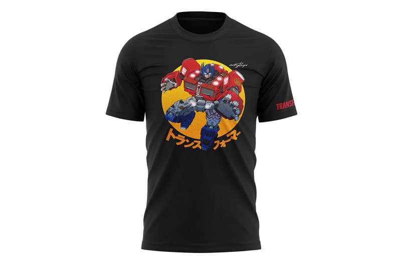 hasbro pulse japanese artist art transformers tees t shirts optimus prime megatron bumblebee fan collection