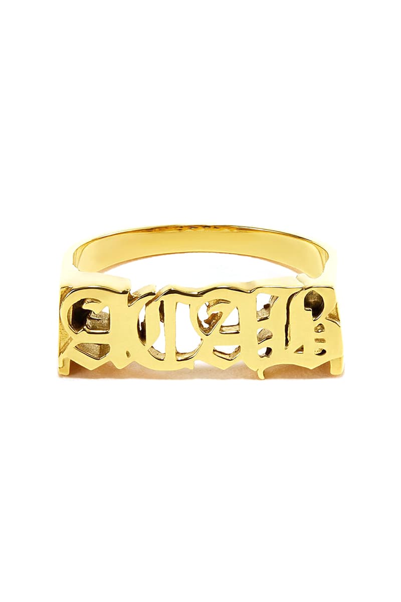 Hatton Labs A.C.A.B Ring & T-Shirt Collection for #BlackLivesMatter UK London Based Jewelry Brand Jack Cannon 9ct Gold Gold Plated Sterling Silver Release Information BLM The Memorial Family Fund UKBLM
