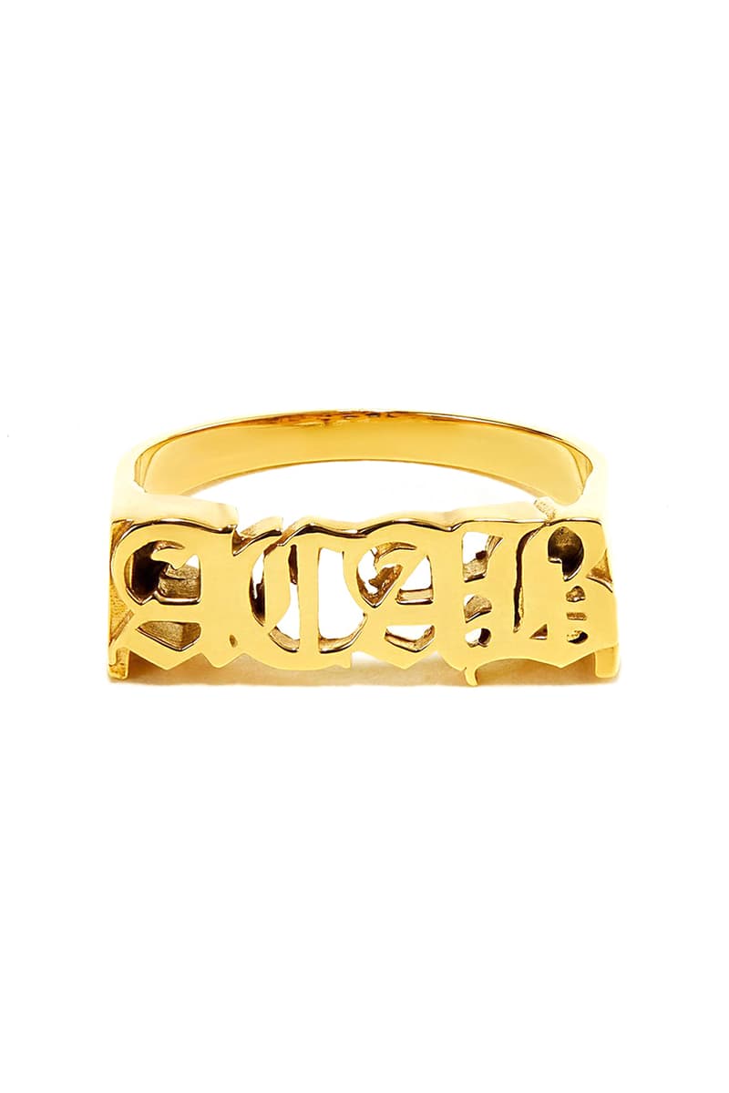 Hatton Labs A.C.A.B Ring & T-Shirt Collection for #BlackLivesMatter UK London Based Jewelry Brand Jack Cannon 9ct Gold Gold Plated Sterling Silver Release Information BLM The Memorial Family Fund UKBLM