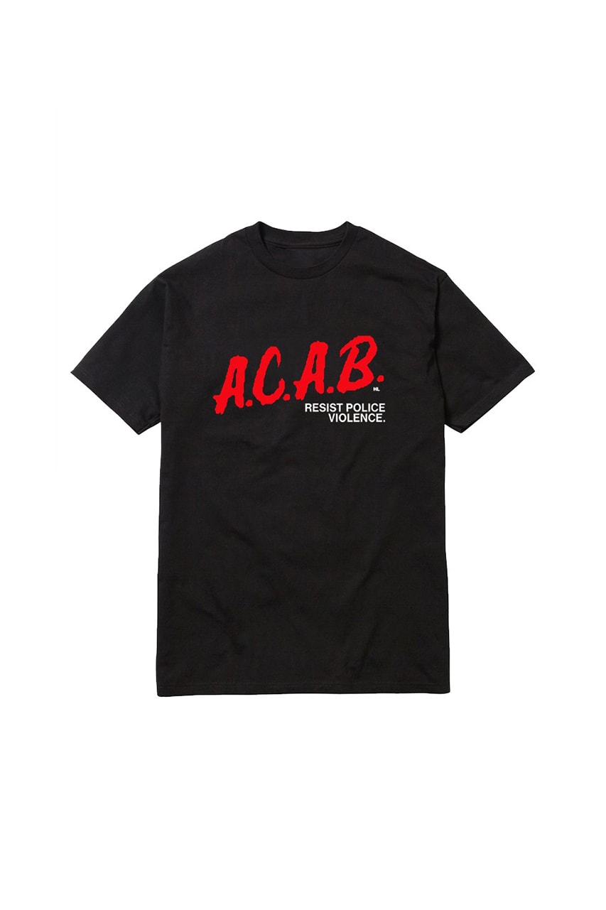 Hatton Labs A.C.A.B Ring & T-Shirt Collection for #BlackLivesMatter UK London Based Jewelry Brand Jack Cannon 9ct Gold Gold Plated Sterling Silver Release Information BLM The Memorial Family Fund UKBLM