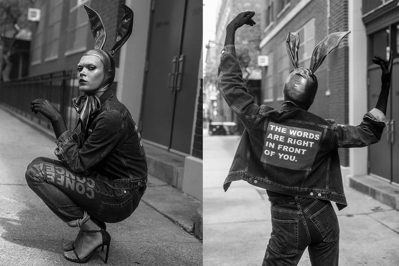 Helmut Lang and Willie Norris Channel the Power of Words in New Collab