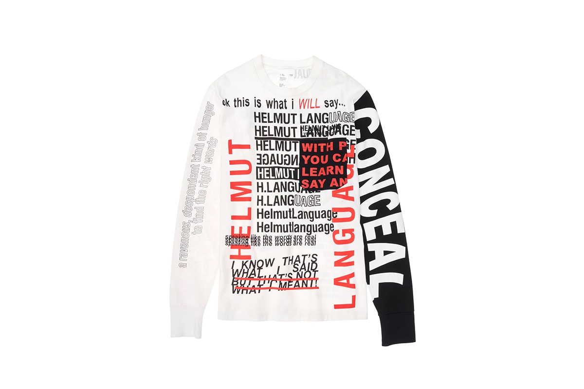 HELMUT LANGUAGE BY WILLIE NORRIS Pre Fall 2020 Collection Release Info helmut lang lia clay aclu