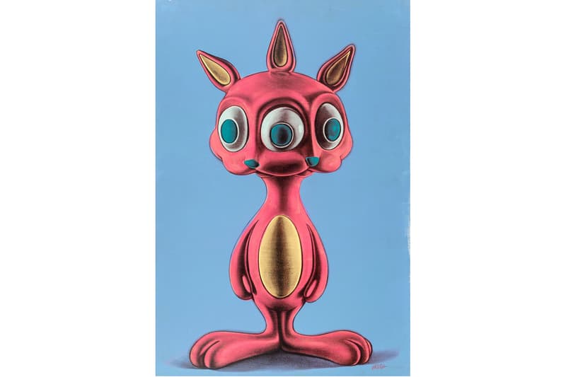 Heritage Signature Urban Art Auction Gone Far Beyond russell williamson collection kaws supreme futura takashi murakami artworks paintings bidding info details banksy