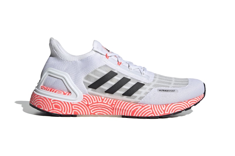 hirocoledge adidas running ultraboost summer rdy ready Takahashi Hiroko cloud white core black signal pink red FX0031 olympic games official release date info photos price store list
