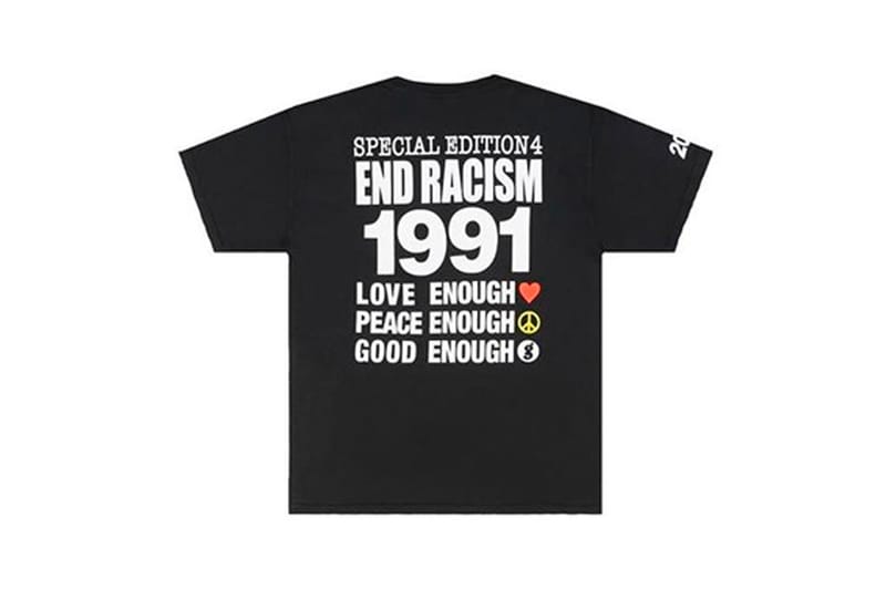 Infinite Archives and Hiroshi Fujiwara Revive GOODENOUGH's END RACISM T-Shirt