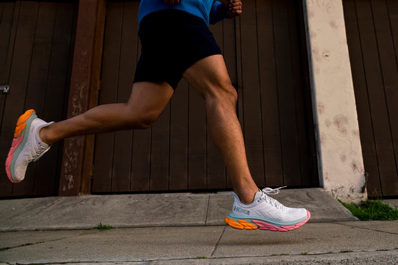 hoka one one clifton edge running sneaker lightweight details buy cop purchase release information strava challenge