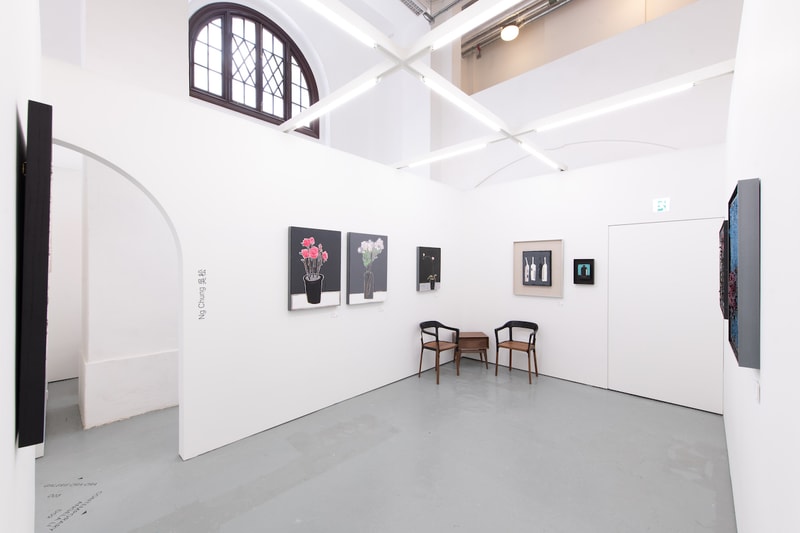 unscheduled art fair hong kong art gallery association artworks booths 