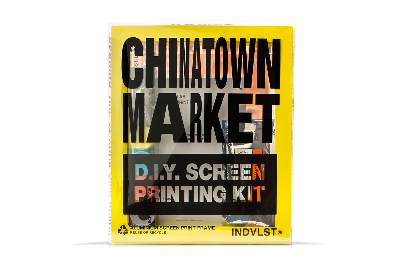 INDVLST LAB For Chinatown Market Screen Print Kit Increase the Peace T-Shirt Release #BlackLivesMatter