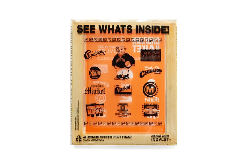 INDVLST LAB For Chinatown Market Screen Print Kit Increase the Peace T-Shirt Release #BlackLivesMatter
