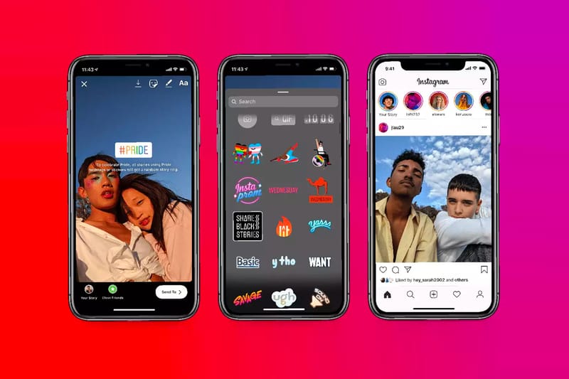 Instagram Adds Rainbow Hashtags and LGBTQIA+ Guide for Pride Month 2020