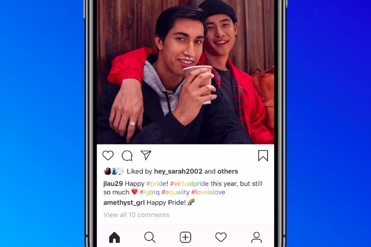 Instagram Pride Month 2020 features rainbow hashtag story LGBTQIA community guide