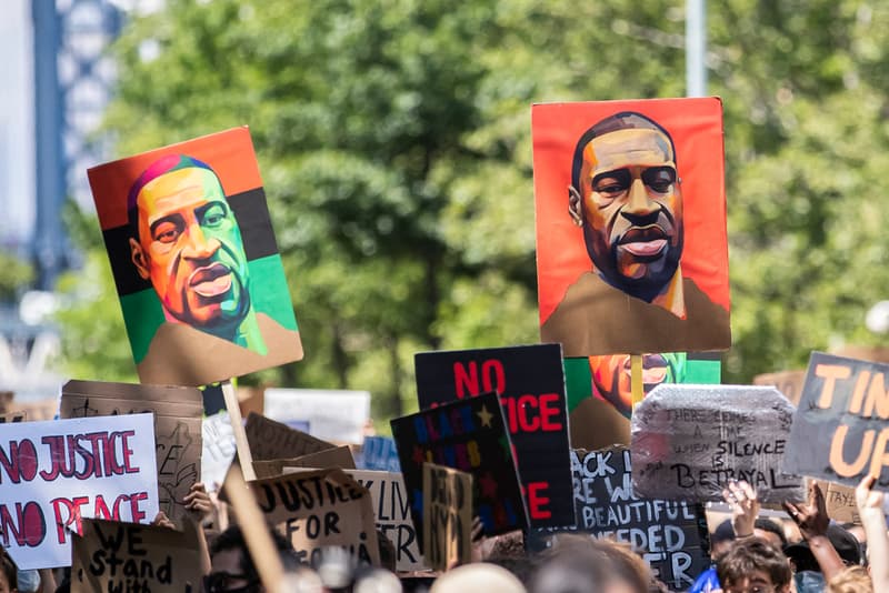 Ethical Guidelines for Protest Photography ICP Noah Morrison George Floyd Black Lives Matter No Justice No Peace Signs Rally