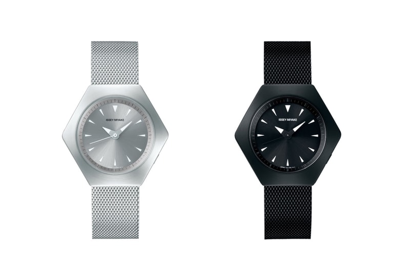 konstantin grcic issey miyake watch project roku hexagon quartz timepiece