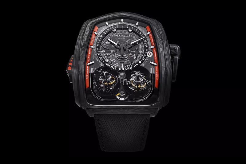 ZEGG & CERLATI | Purchase Jacob & Co Bugatti Chiron tourbillon Molsheim  edition watch