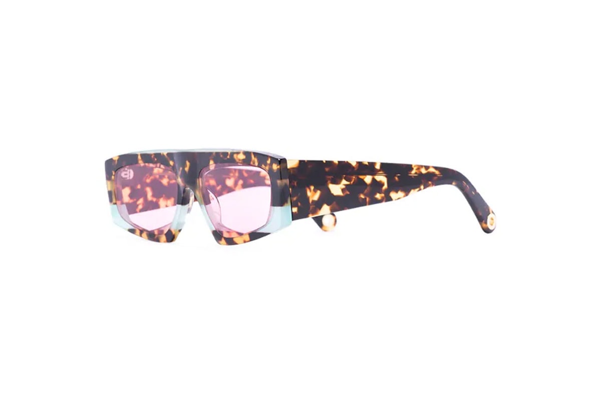 Jacquemus Brown Lunnes Tortoiseshell Sunglasses eyewear French sunglasses accessories browns fashion 