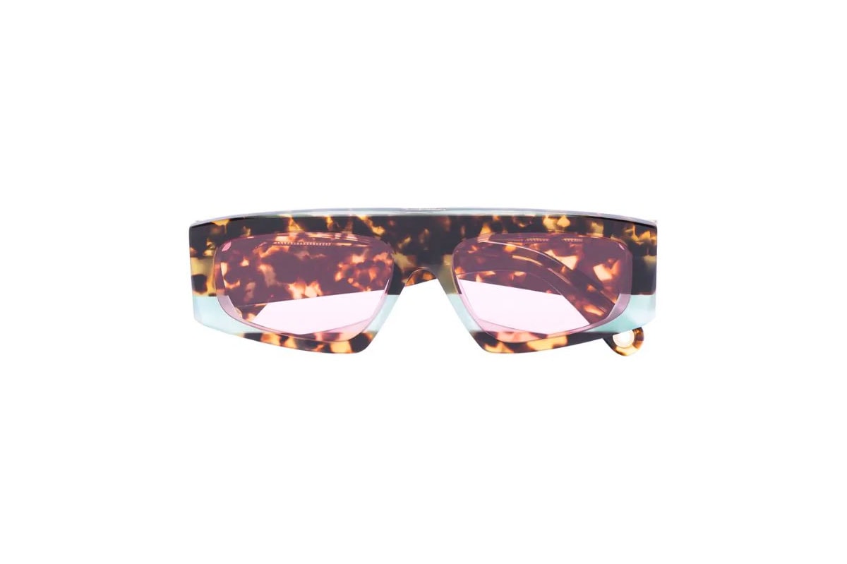 Jacquemus Brown Lunnes Tortoiseshell Sunglasses eyewear French sunglasses accessories browns fashion 
