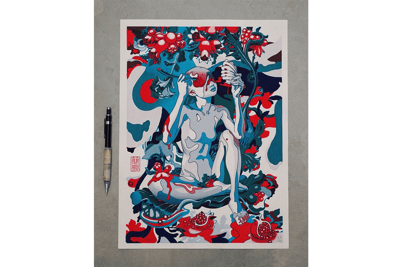 James Jean Is Auctioning off Rare &#039;Pomegranate&#039; Print to Support Racial Justice