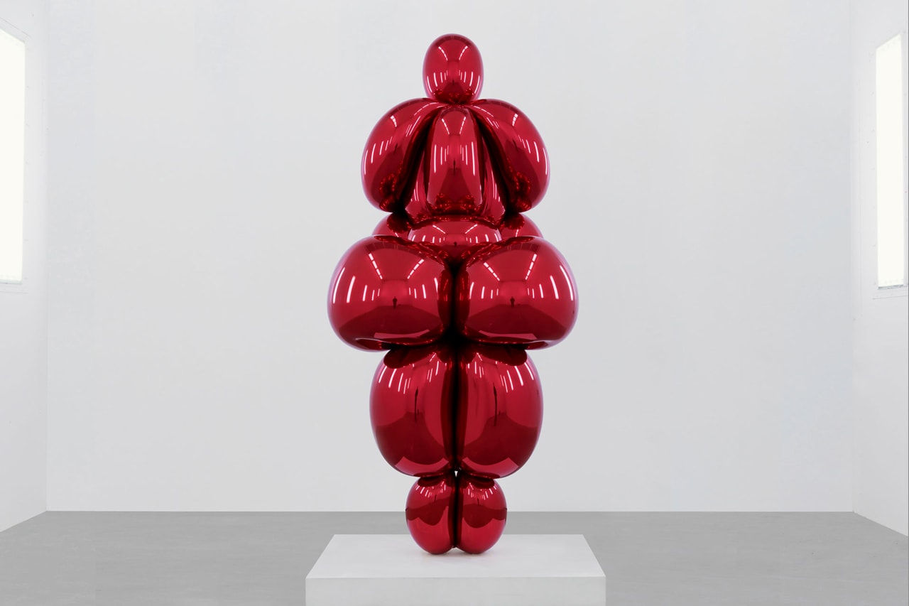 jeff koons balloon venus sculpture david zwirner online studioo
