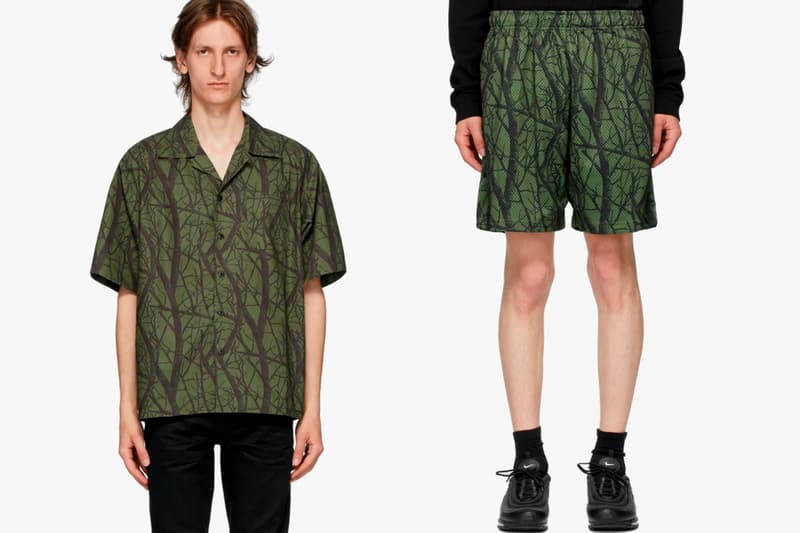 John Elliott Camp Shirt & Practice Shorts Green Orange Release SSENSE Info Buy Price Duck Club