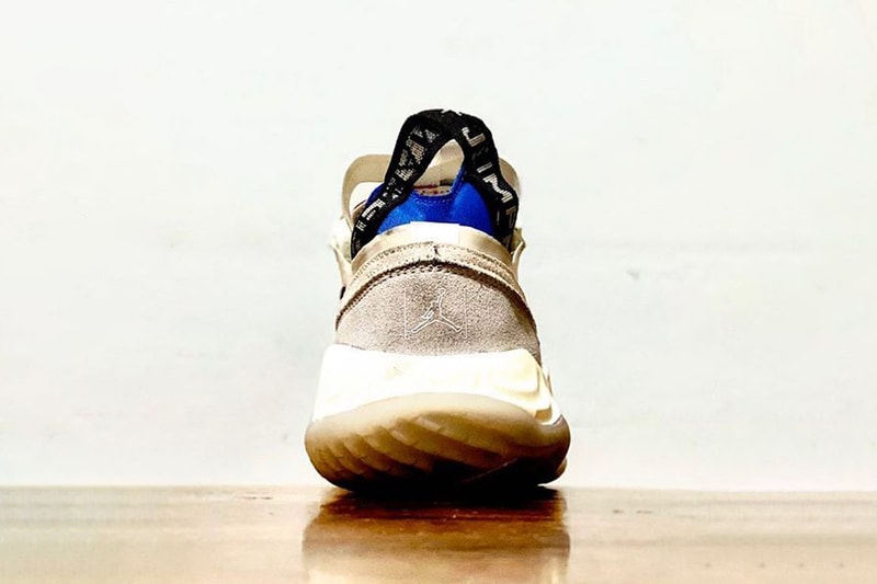 Upcoming Jordan Delta SP Comes With Swoosh Nike Logo Suede Side Panel Sneaker Footwear Drop News Closer First Look Announcement Lifestyle Basketball Shoe Jumpman