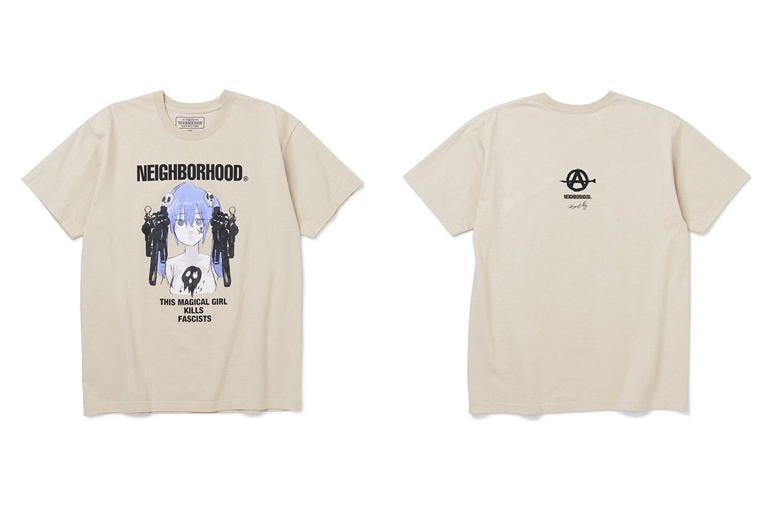 Jun Inagawa x NEIGHBORHOOD Summer 2020 Collaboration ss20 spring collection magical girl artwork